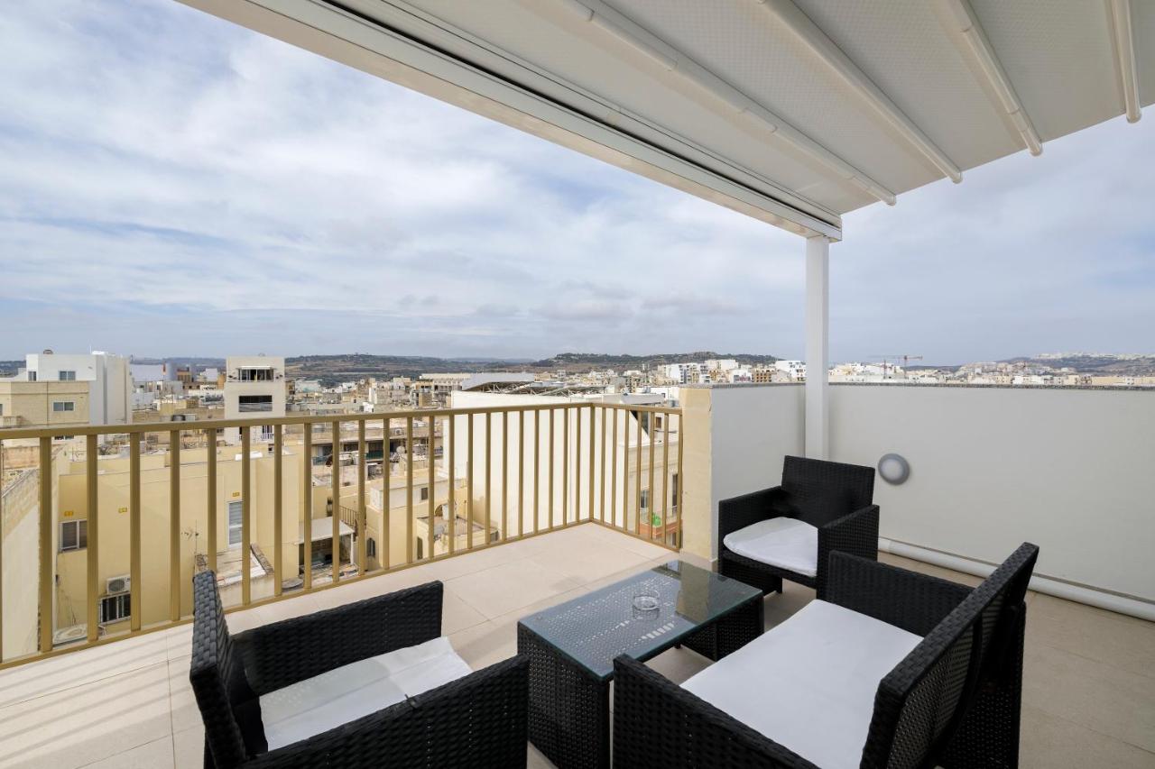 Hilltop Apartments - Stylish Comfort Living Close To The Sea, Bugibba Bahía de San Pablo Exterior foto